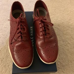 Cole Haan Zerogrand perforated wingtip loafers